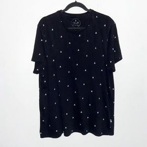 Vintage T shirt W skull pattern M​​​​​